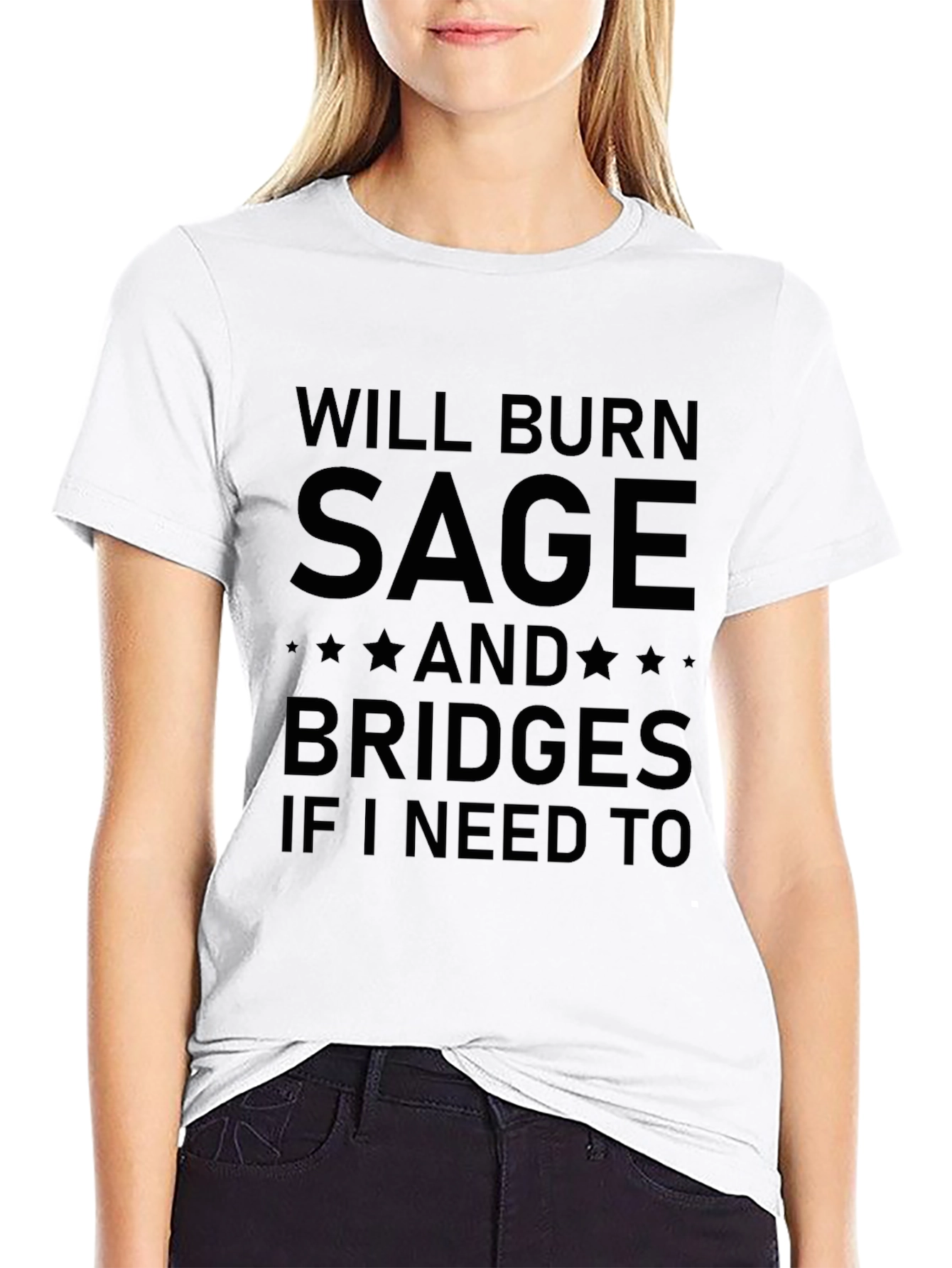 Will Burn Sage and Bridges Graphic T-Shirt