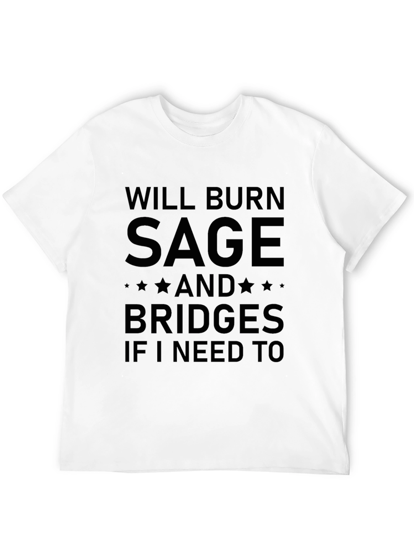Will Burn Sage and Bridges Graphic T-Shirt