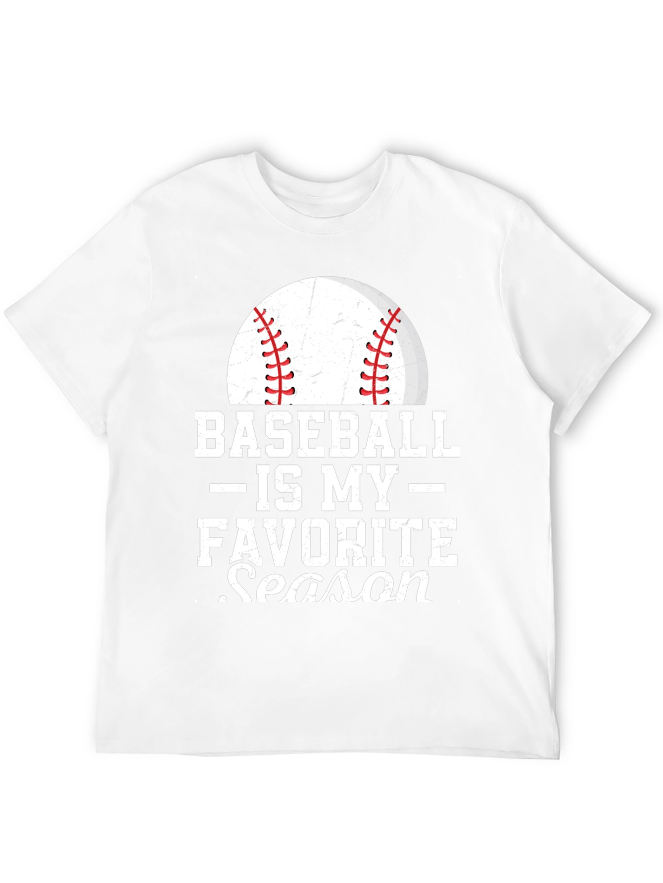 Baseball is my Favorite Season Graphic T-Shirt