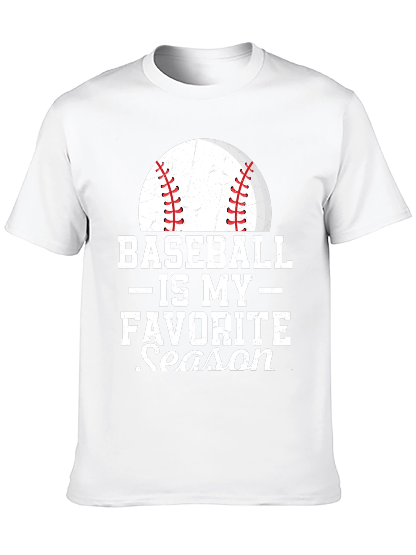 Baseball is my Favorite Season Graphic T-Shirt
