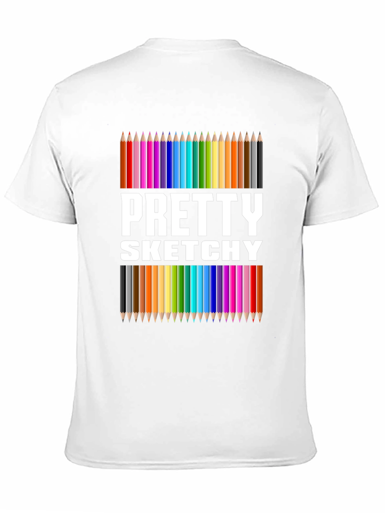 Pretty Sketchy Graphic Tee - Artist Inspired T-Shirt