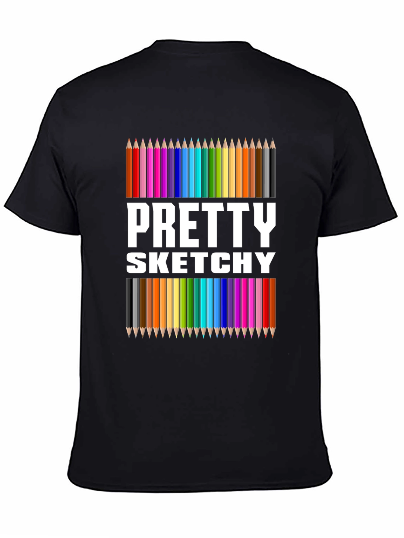 Pretty Sketchy Graphic Tee - Artist Inspired T-Shirt