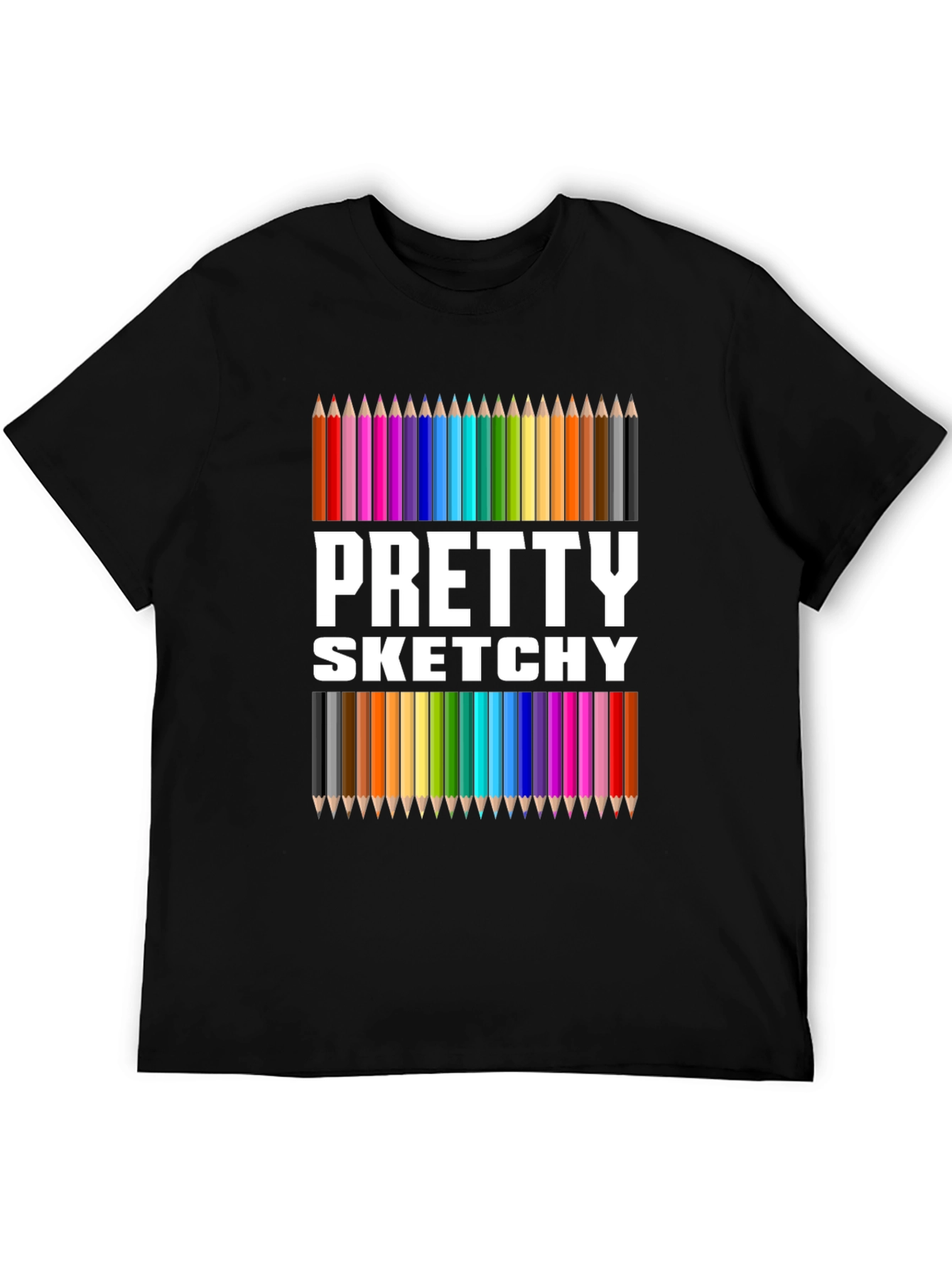 Pretty Sketchy Graphic Tee - Artist Inspired T-Shirt