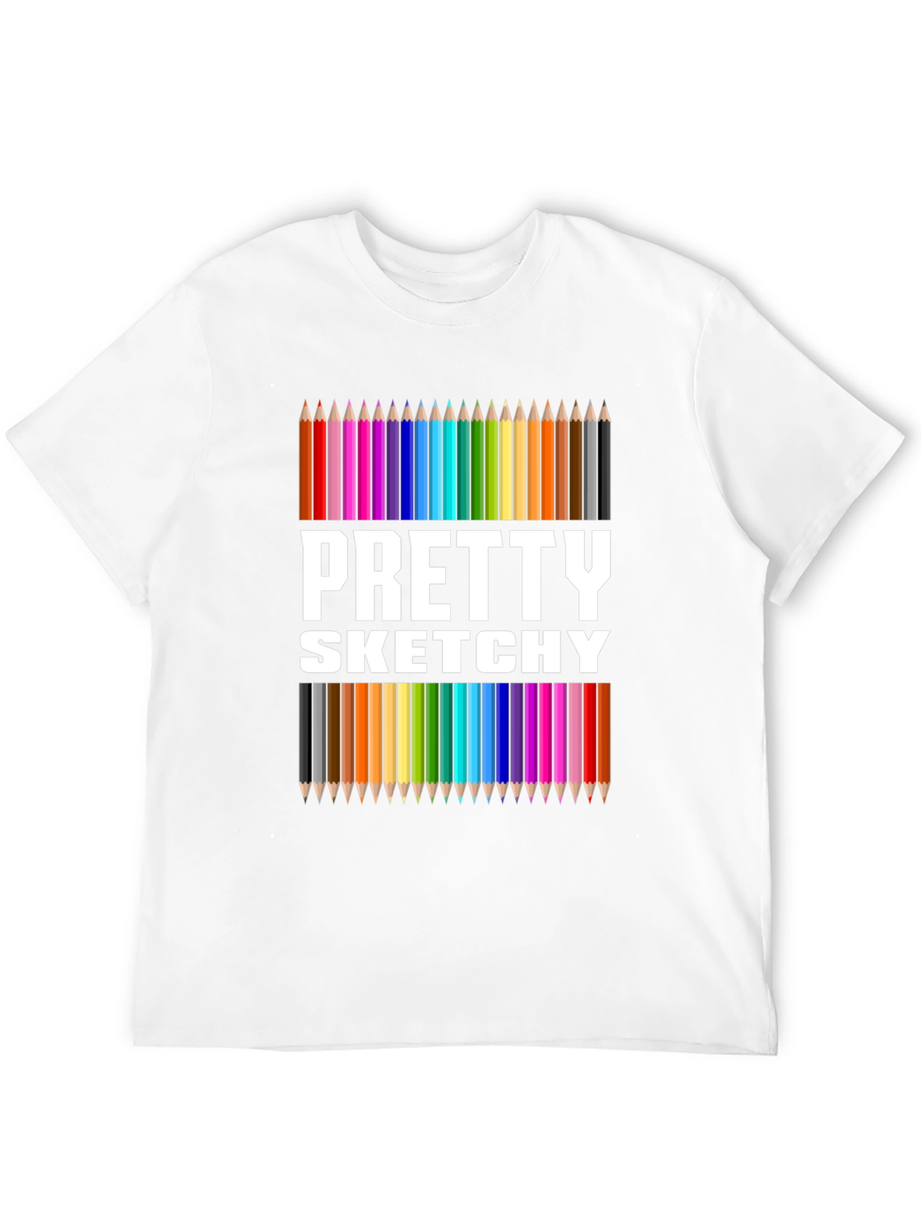 Pretty Sketchy Graphic Tee - Artist Inspired T-Shirt