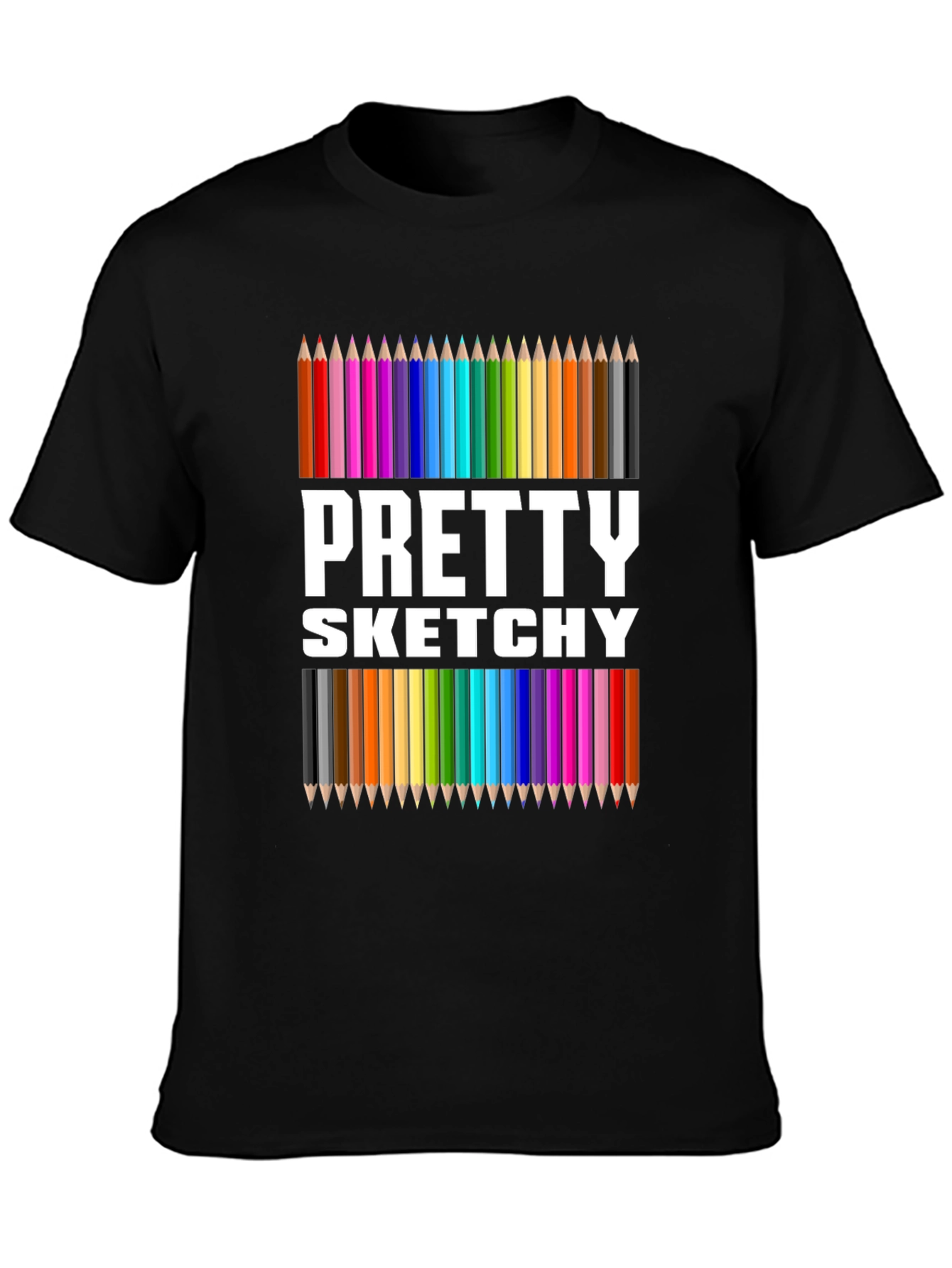 Pretty Sketchy Graphic Tee - Artist Inspired T-Shirt