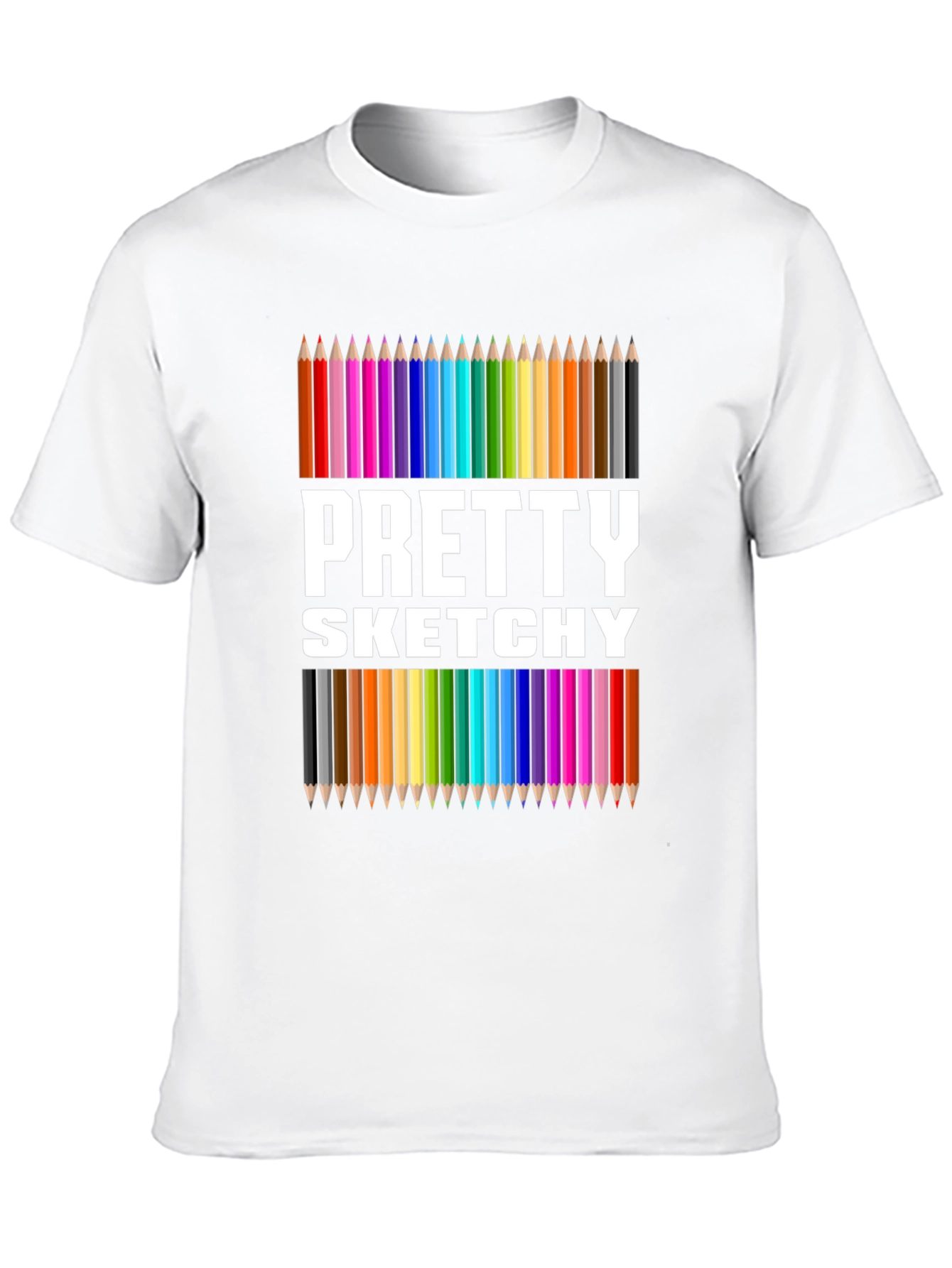 Pretty Sketchy Graphic Tee - Artist Inspired T-Shirt