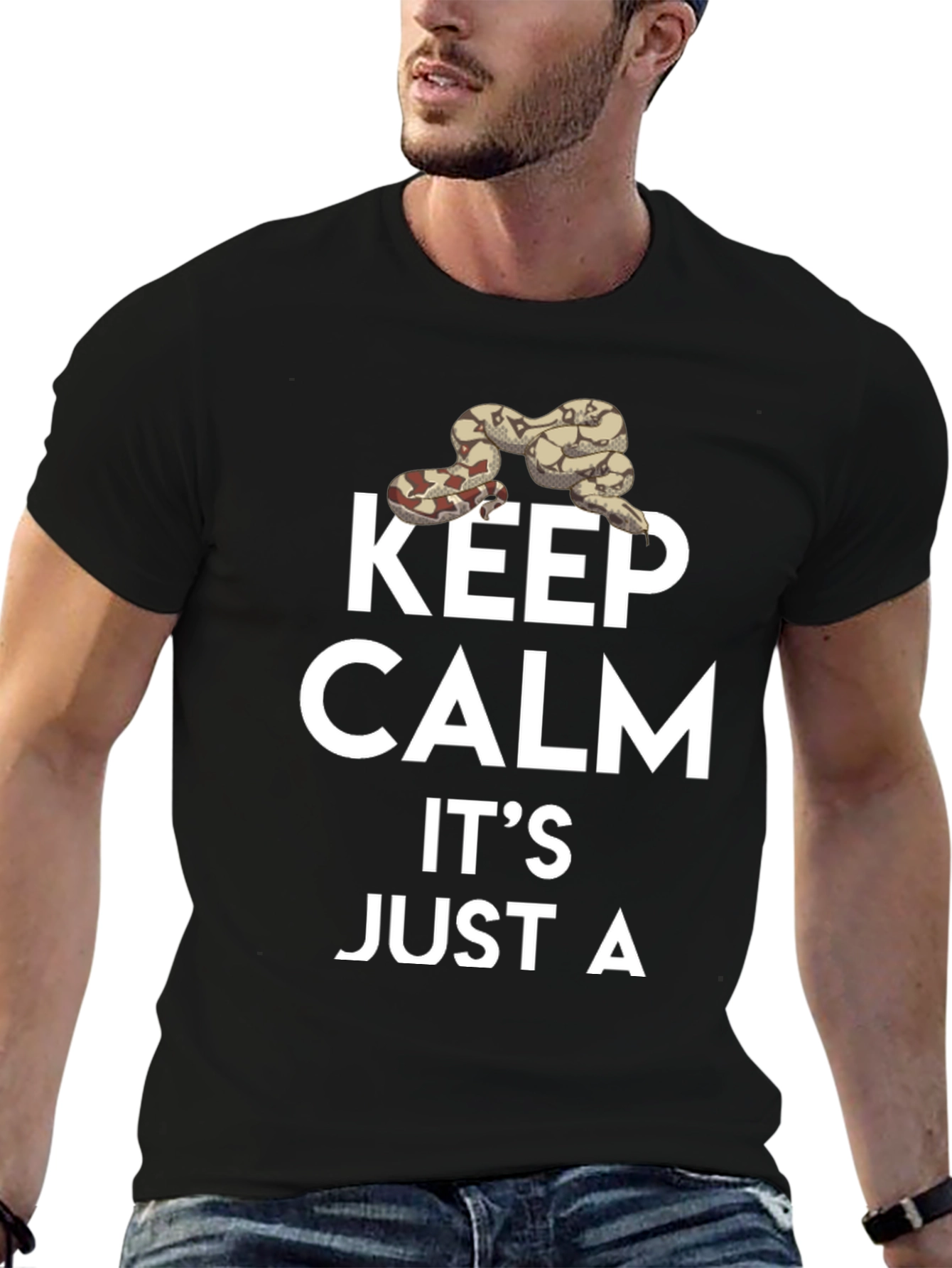 Keep Calm Its Just A Snake T-Shirt