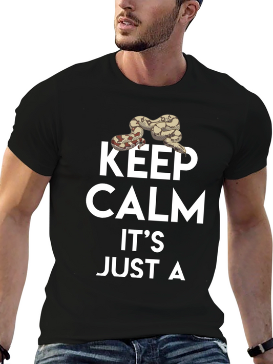Keep Calm Its Just A Snake T-Shirt