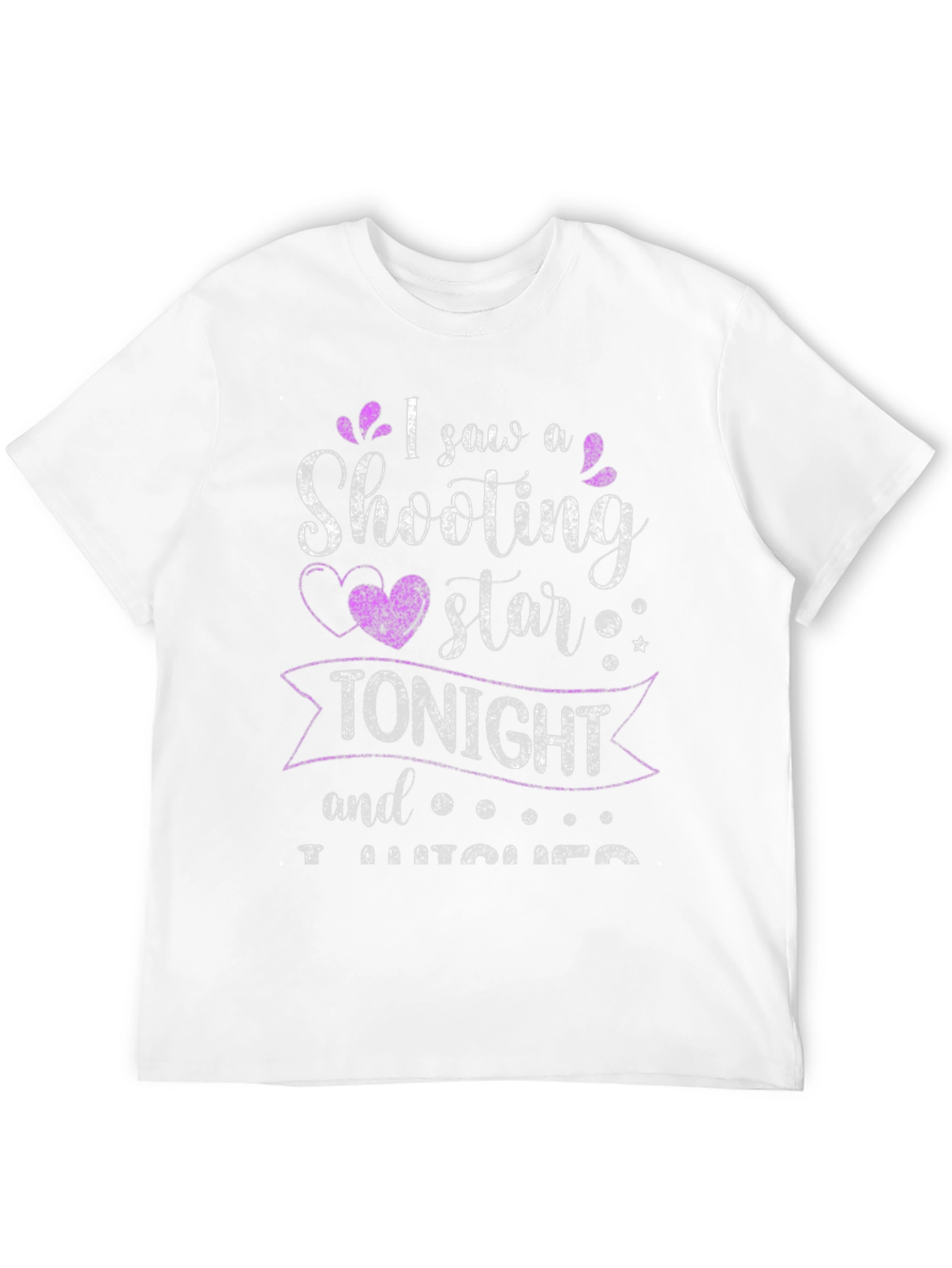 Shooting Star Graphic Tee - Black