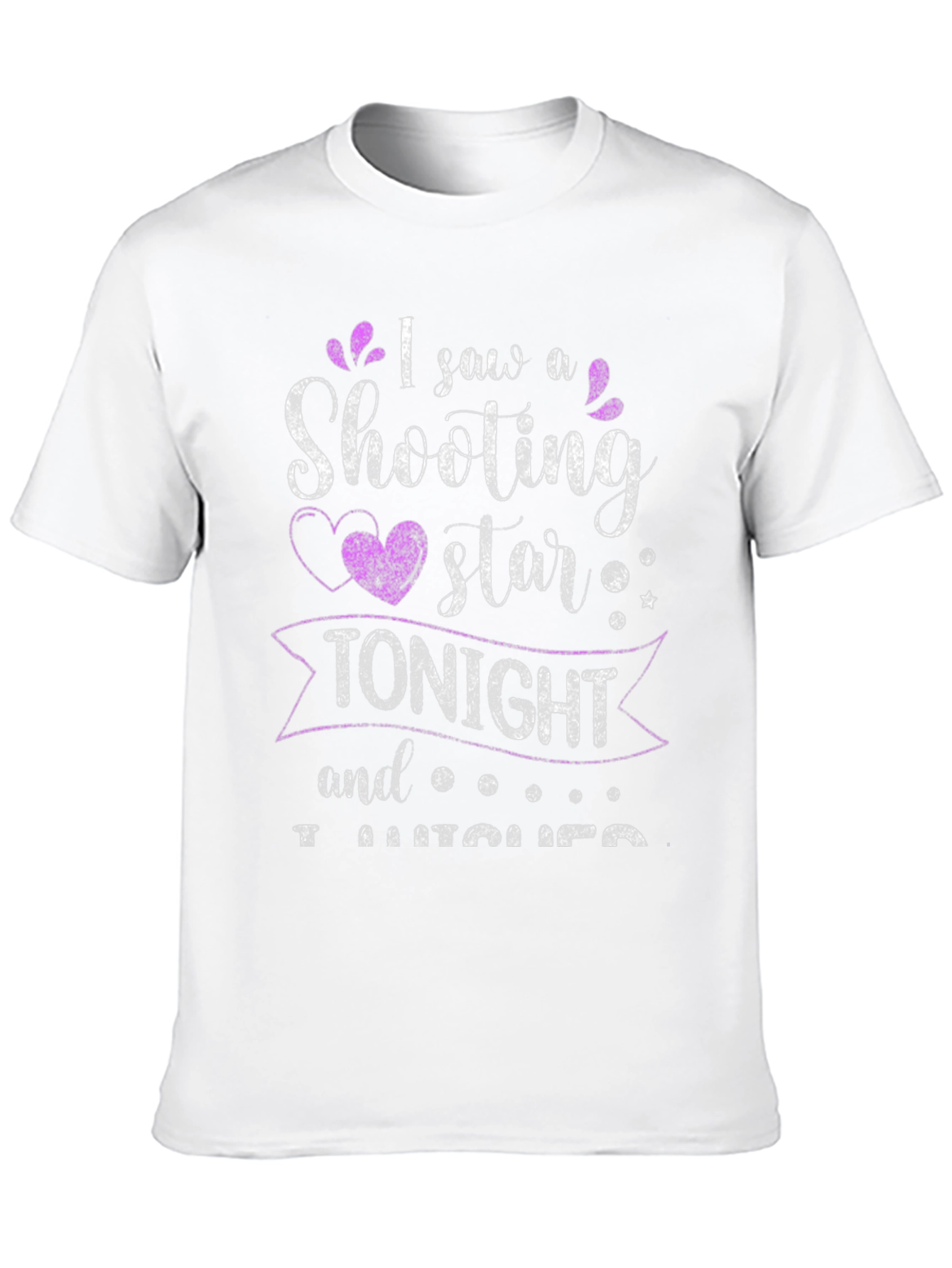 Shooting Star Graphic Tee - Black