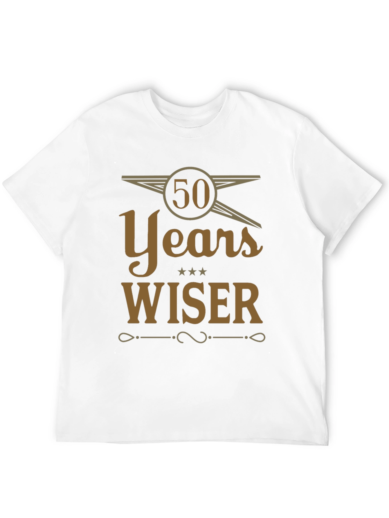 50 Years Wiser Graphic T-Shirt - Birthday Gift