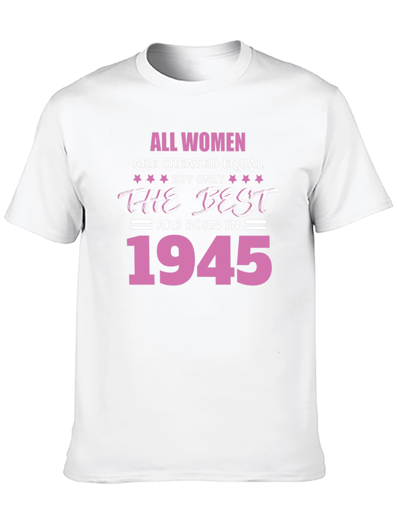 Born in 1945 Womens T-Shirt