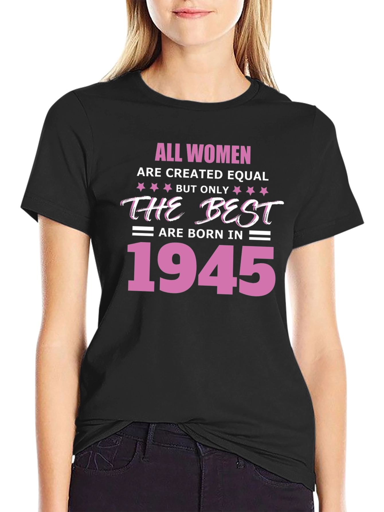 Born in 1945 Womens T-Shirt