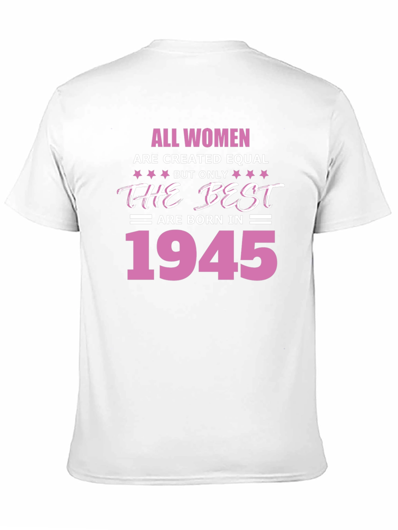 Born in 1945 Womens T-Shirt
