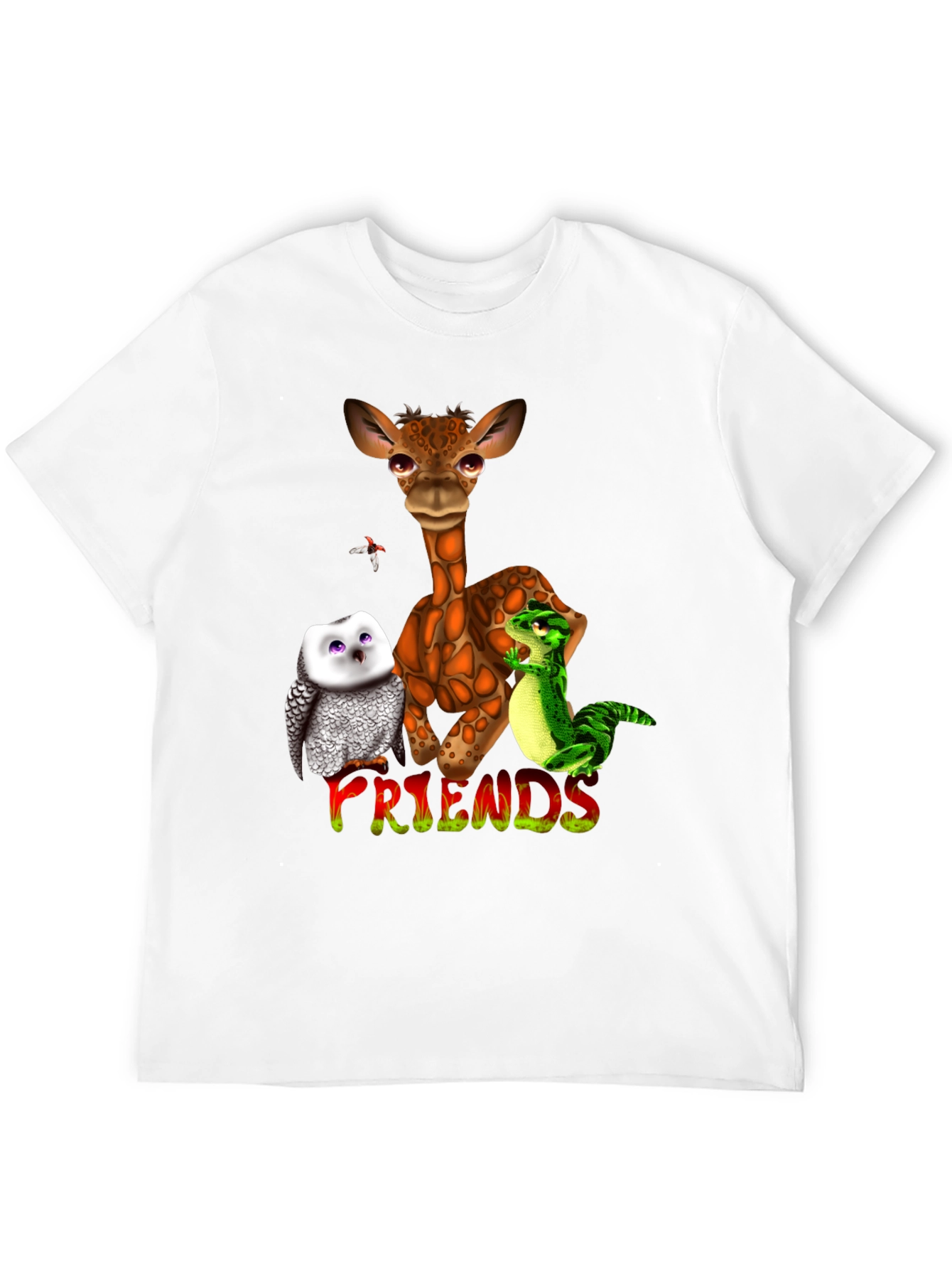 Animal Friends Graphic T-Shirt