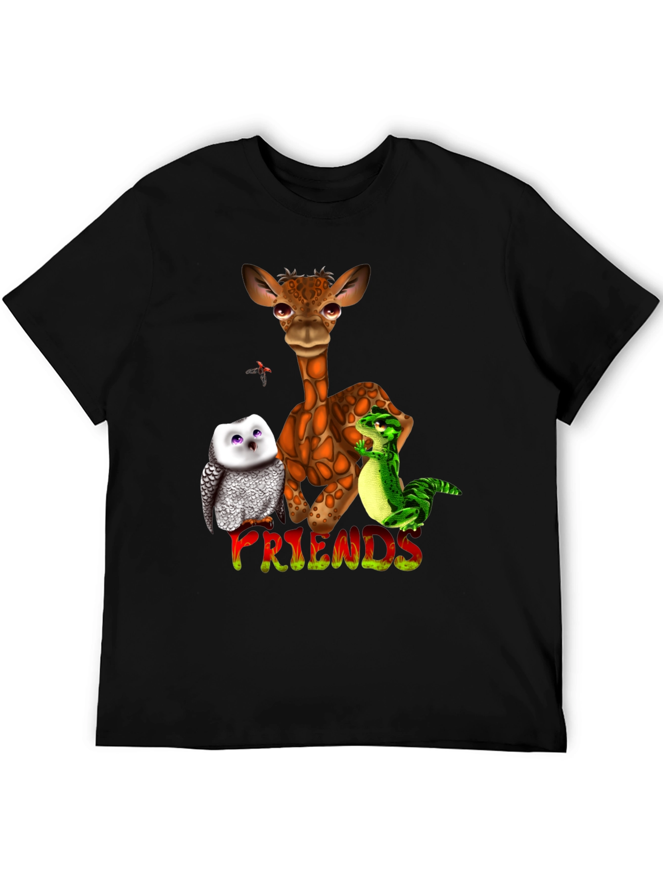 Animal Friends Graphic T-Shirt