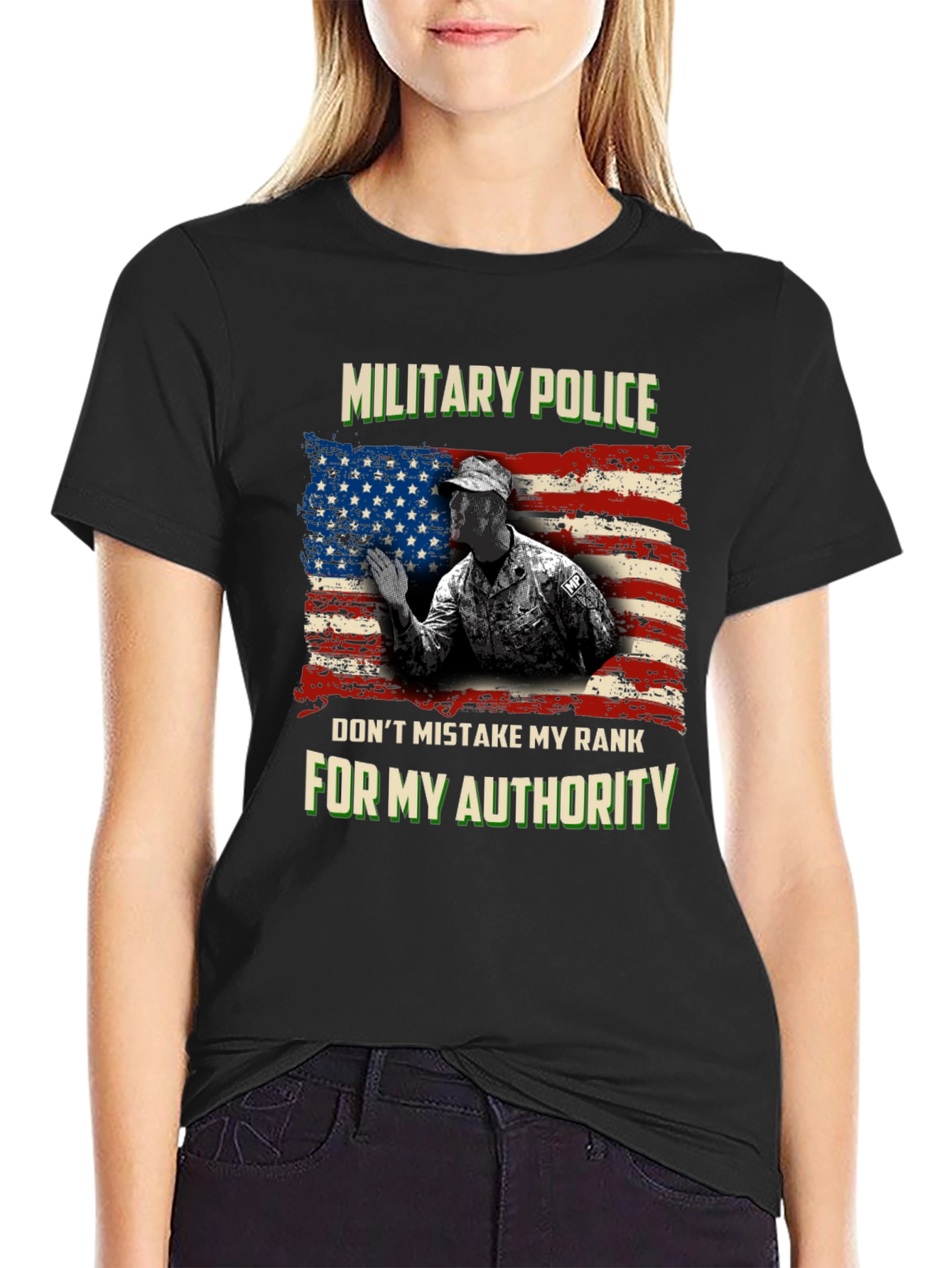 Military Police Patriotic T-Shirt