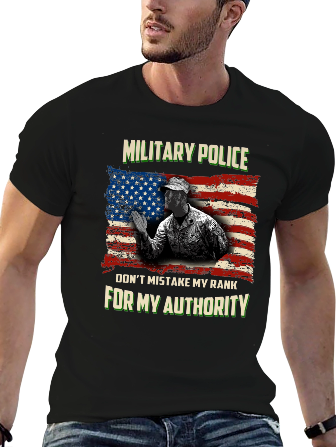 Military Police Patriotic T-Shirt