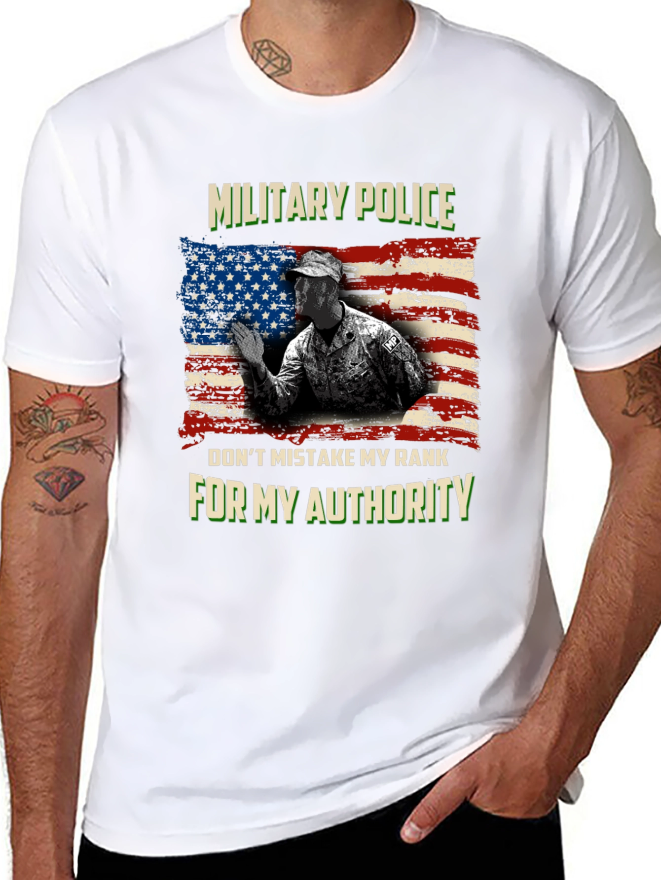 Military Police Patriotic T-Shirt