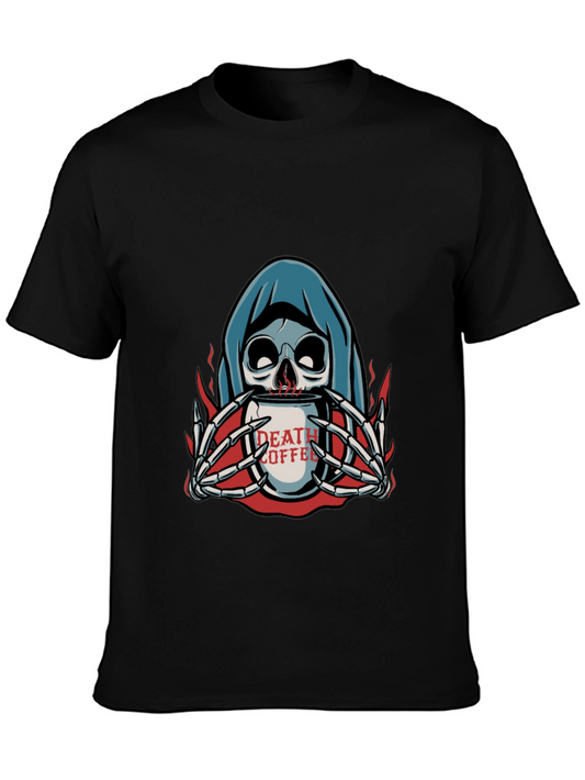 Death Coffee Graphic T-Shirt