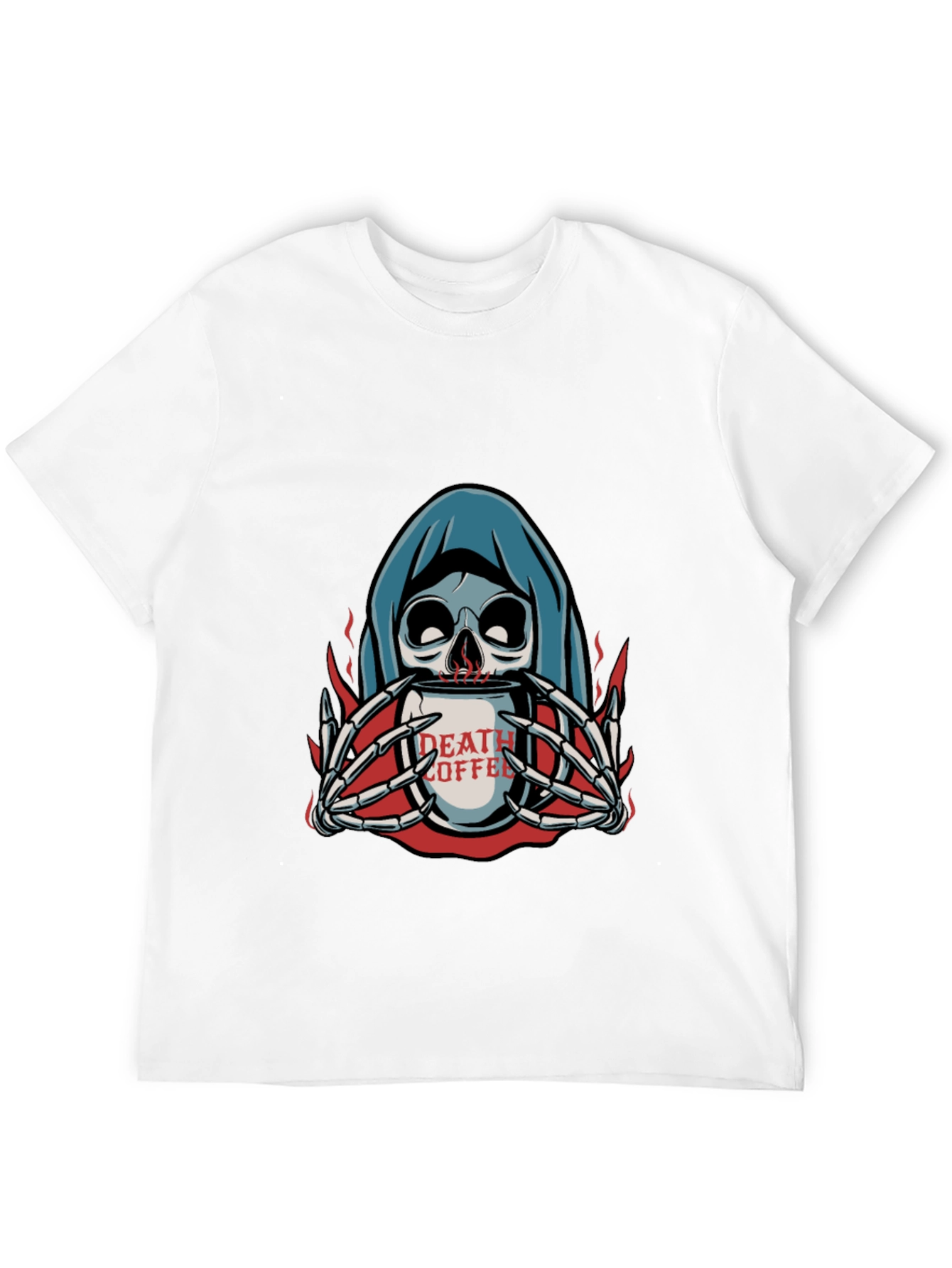 Death Coffee Graphic T-Shirt