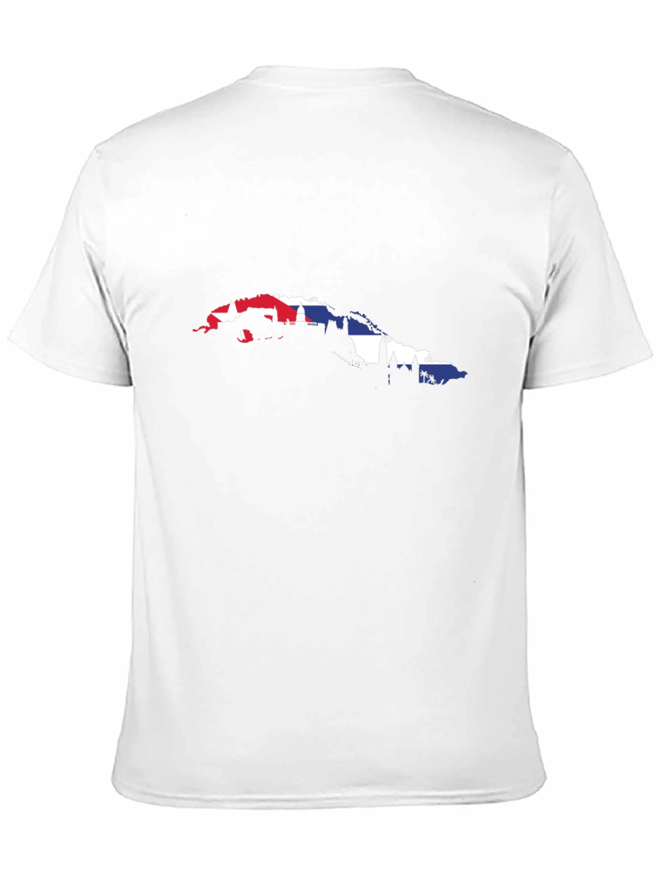 Cuba Map Silhouette T-Shirt - Island Pride Tee