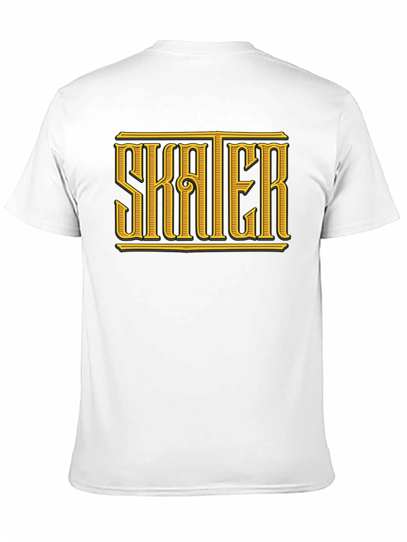 Skater Graphic Tee - Classic Black T-Shirt