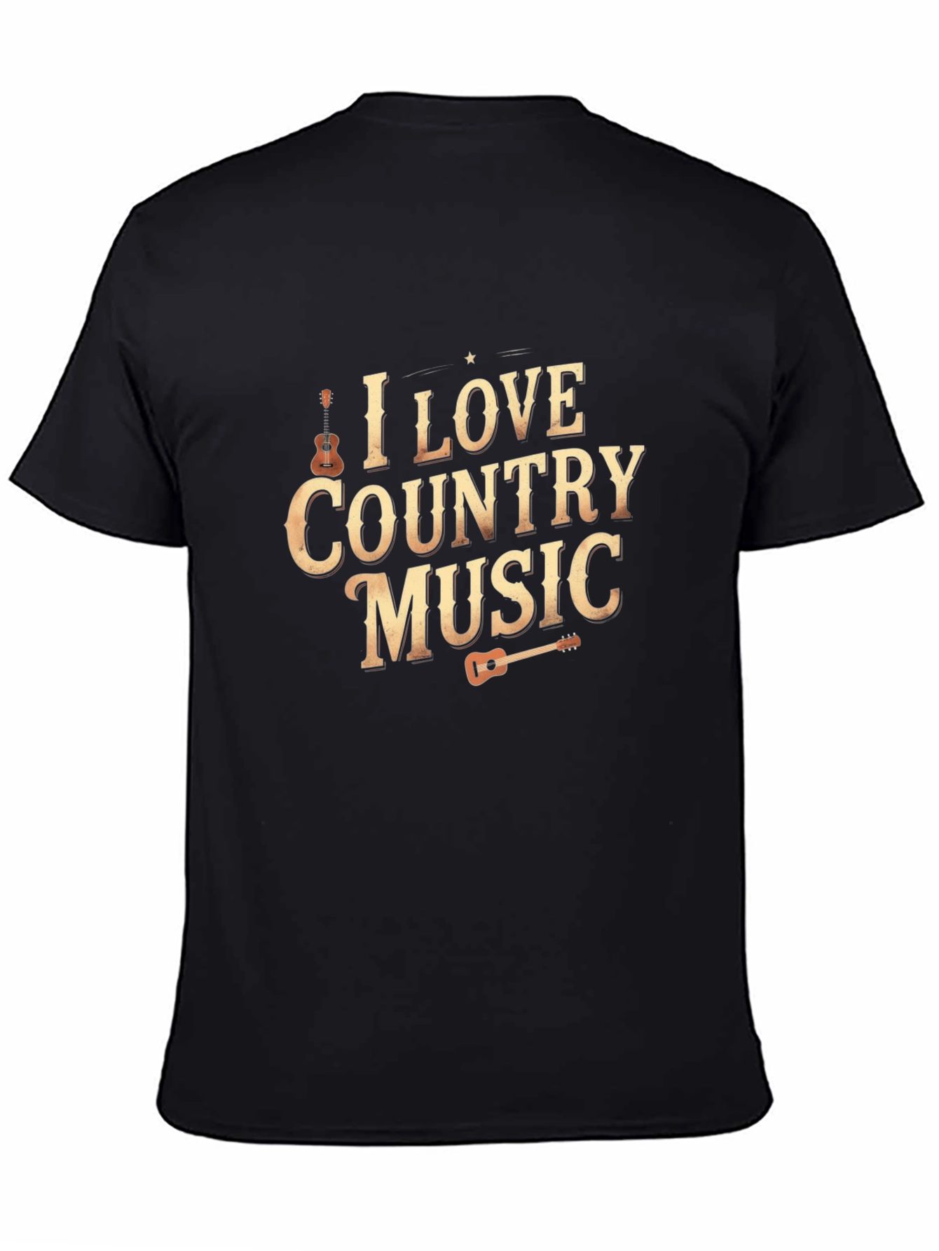 I Love Country Music Graphic Tee