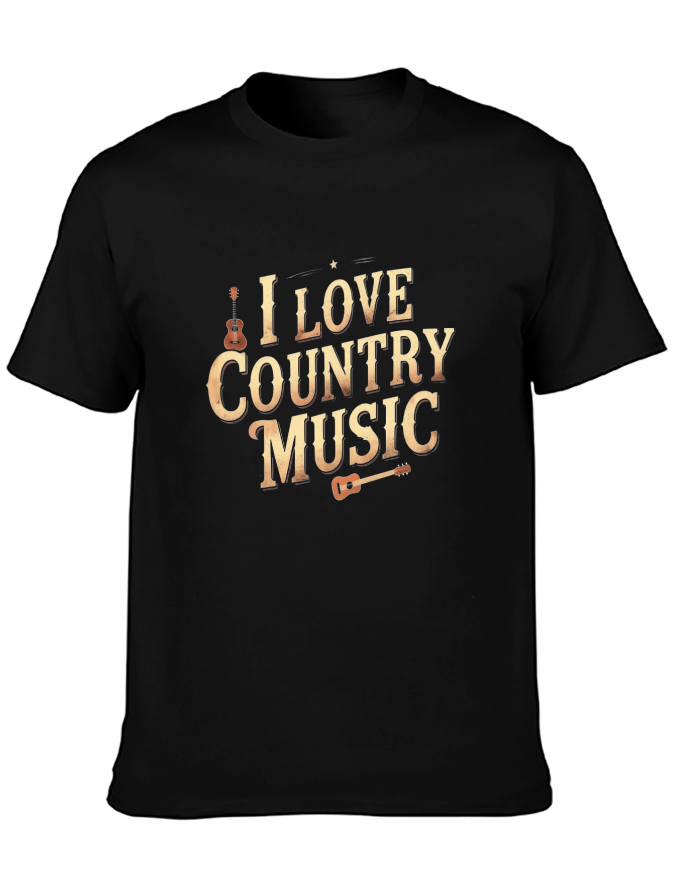 I Love Country Music Graphic Tee