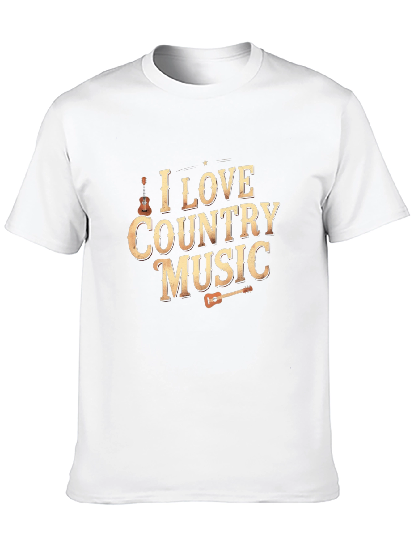 I Love Country Music Graphic Tee