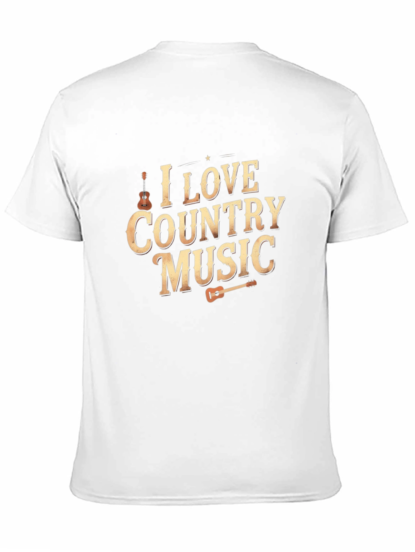 I Love Country Music Graphic Tee