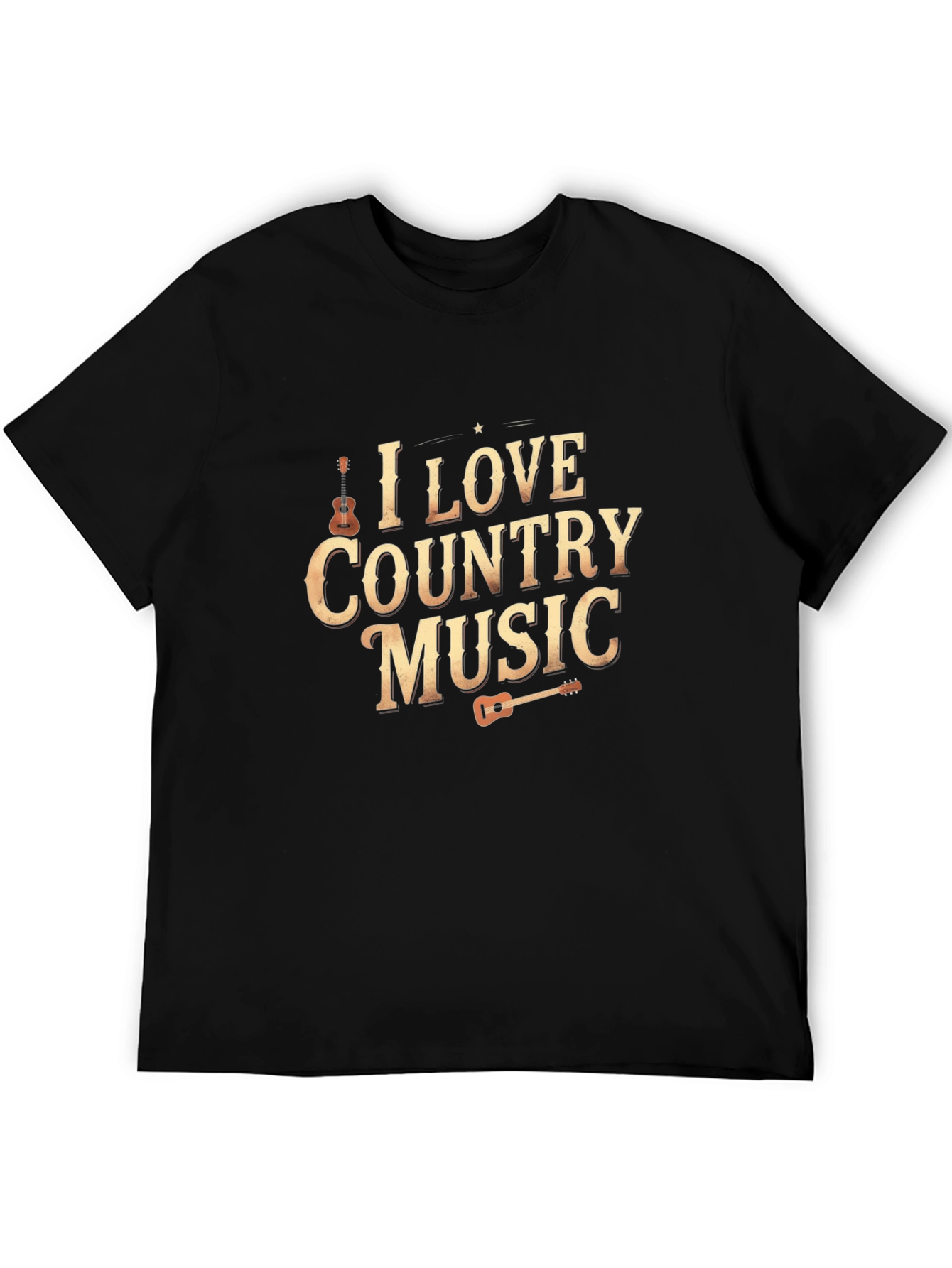 I Love Country Music Graphic Tee