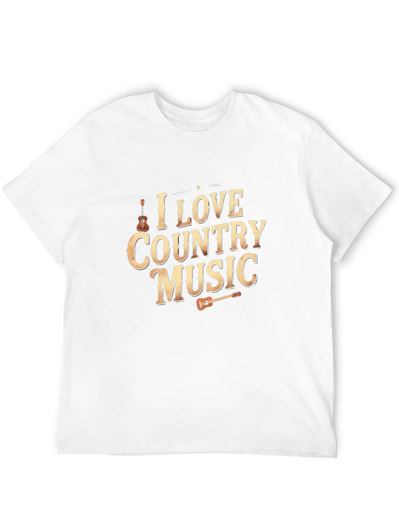 I Love Country Music Graphic Tee