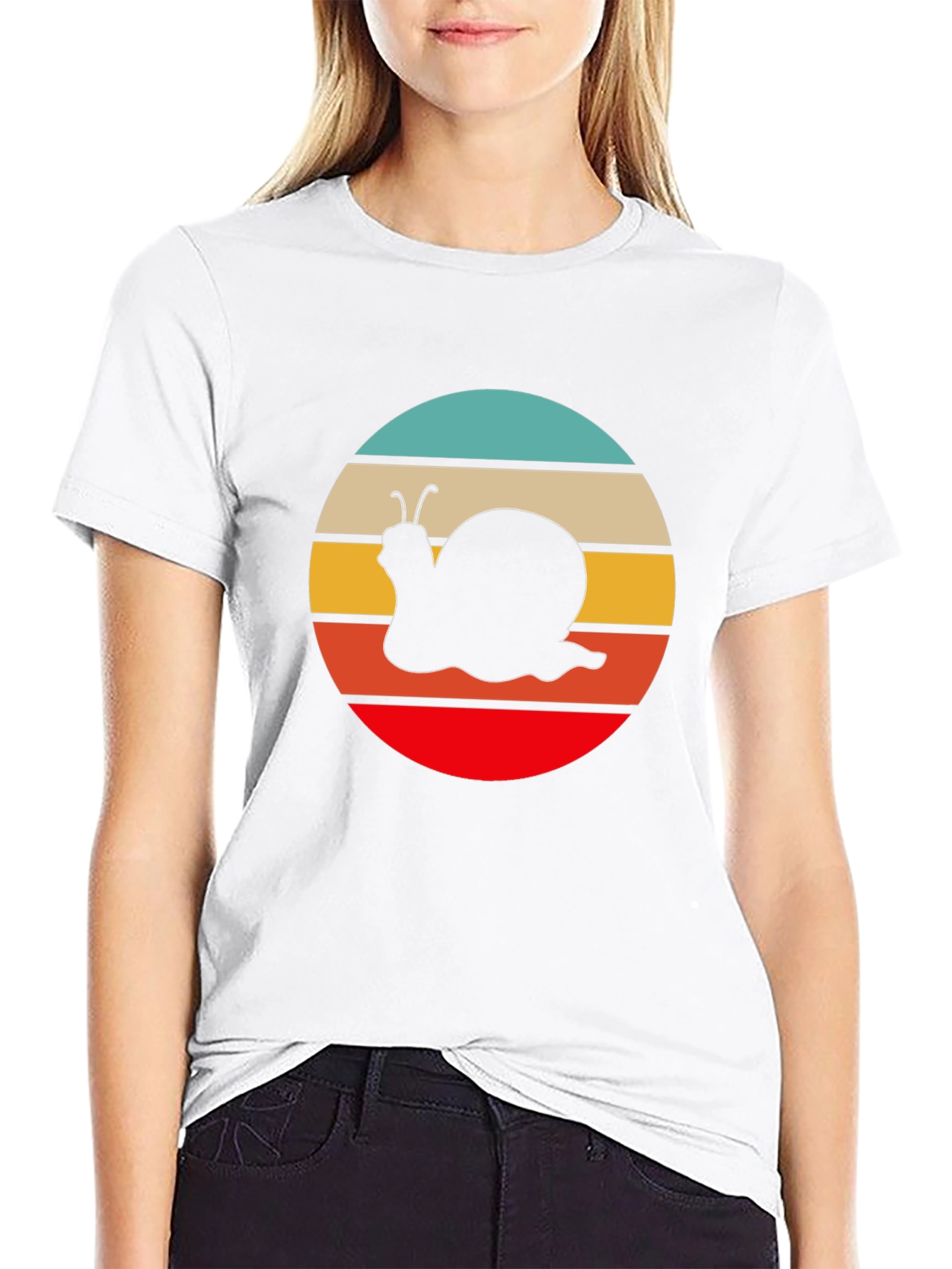 Retro Snail Graphic Tee