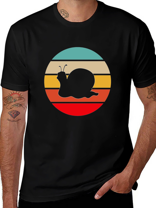Retro Snail Graphic Tee