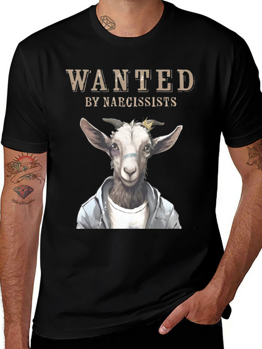 Wanted by Narcissists Goat T-Shirt