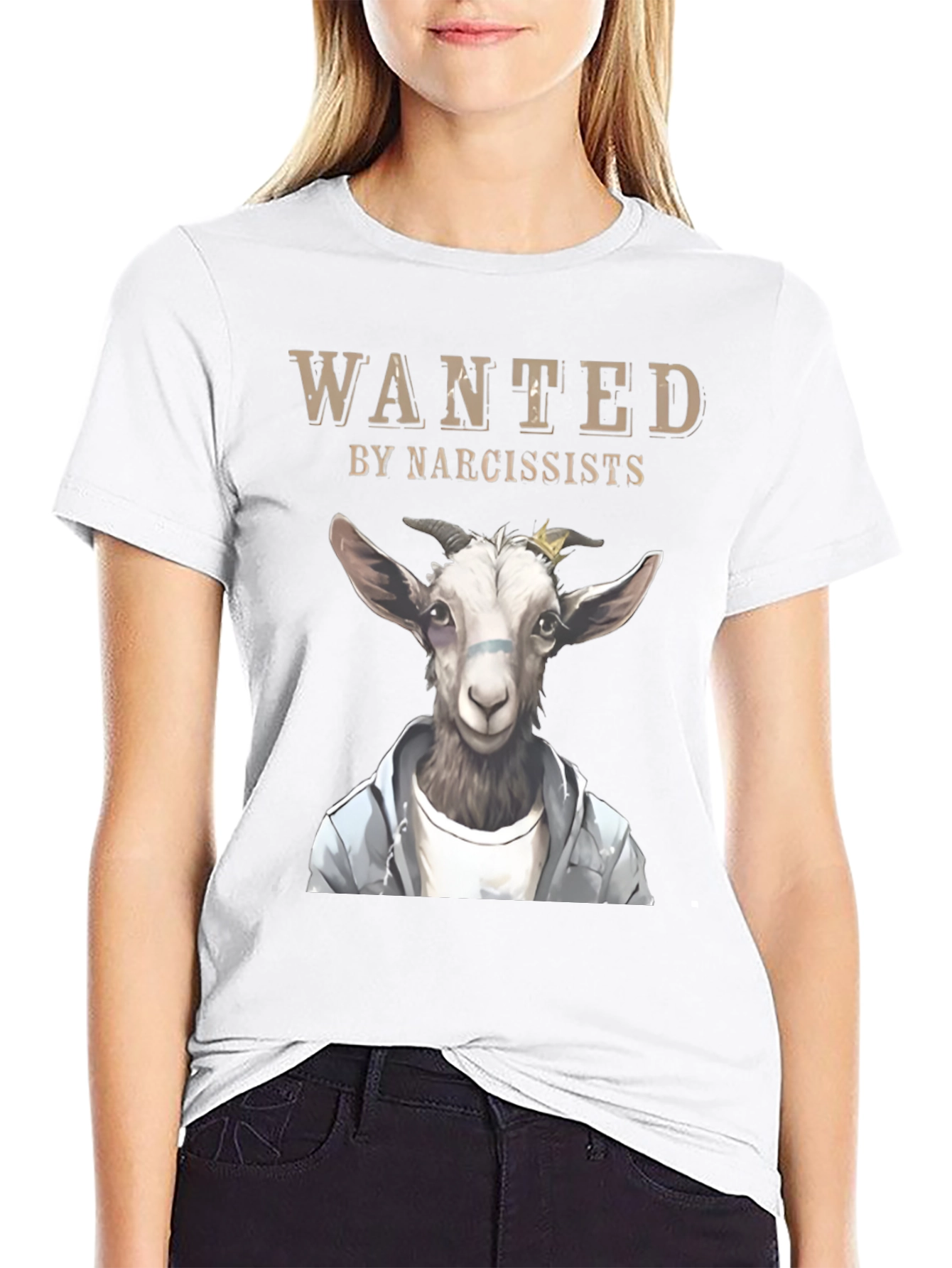 Wanted by Narcissists Goat T-Shirt