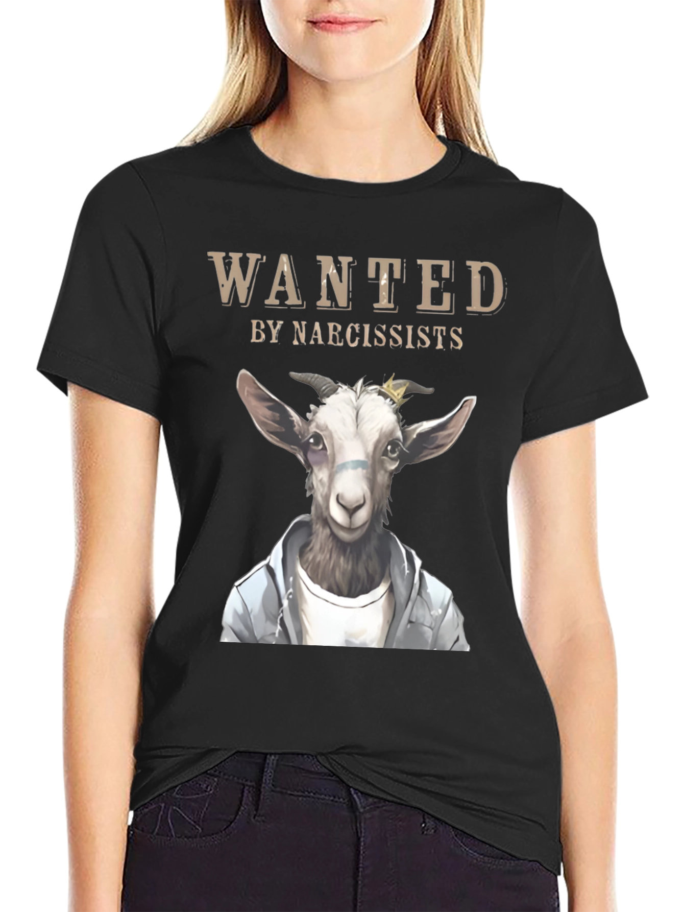 Wanted by Narcissists Goat T-Shirt