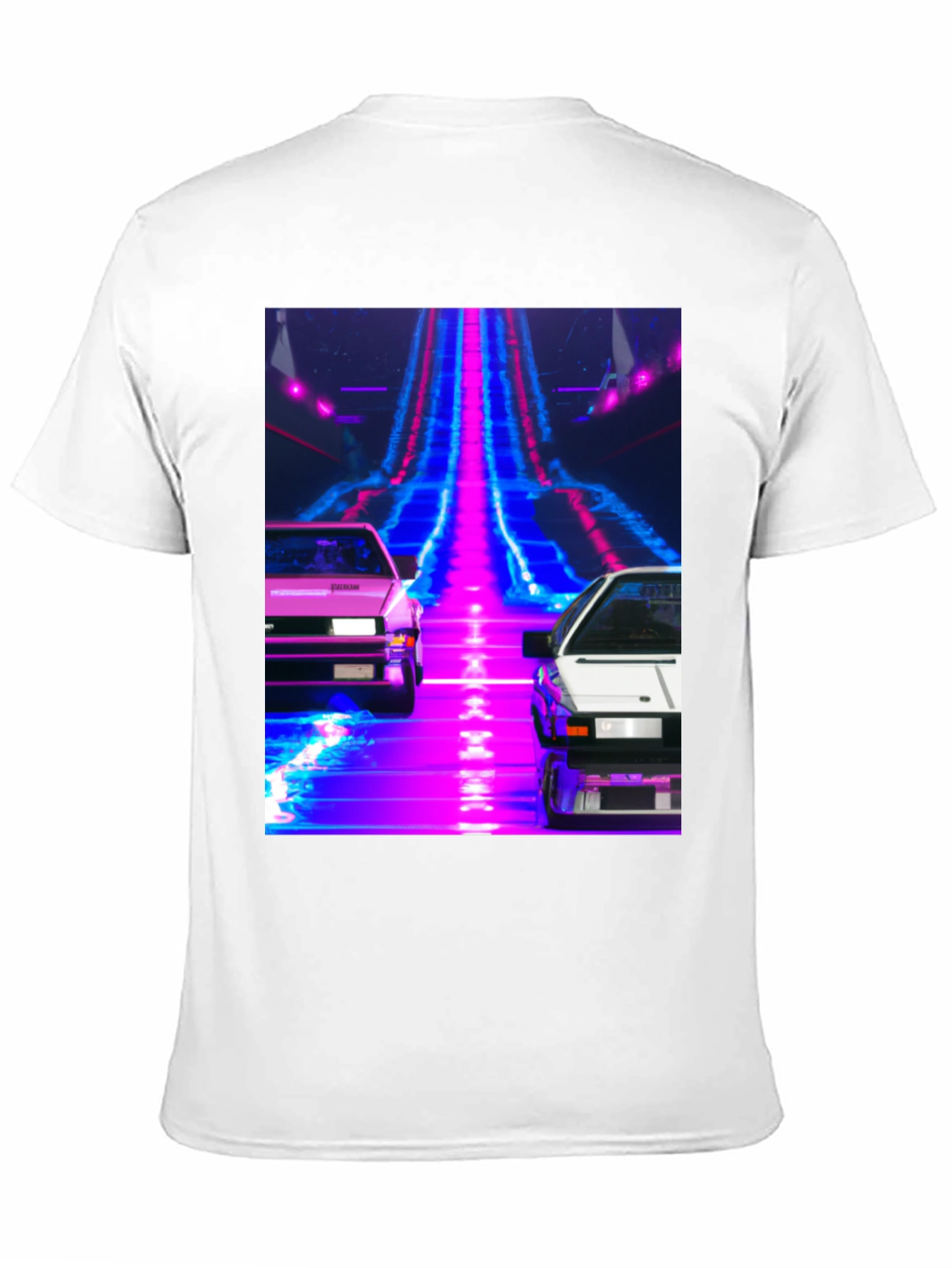 Retro Wave Car T-Shirt