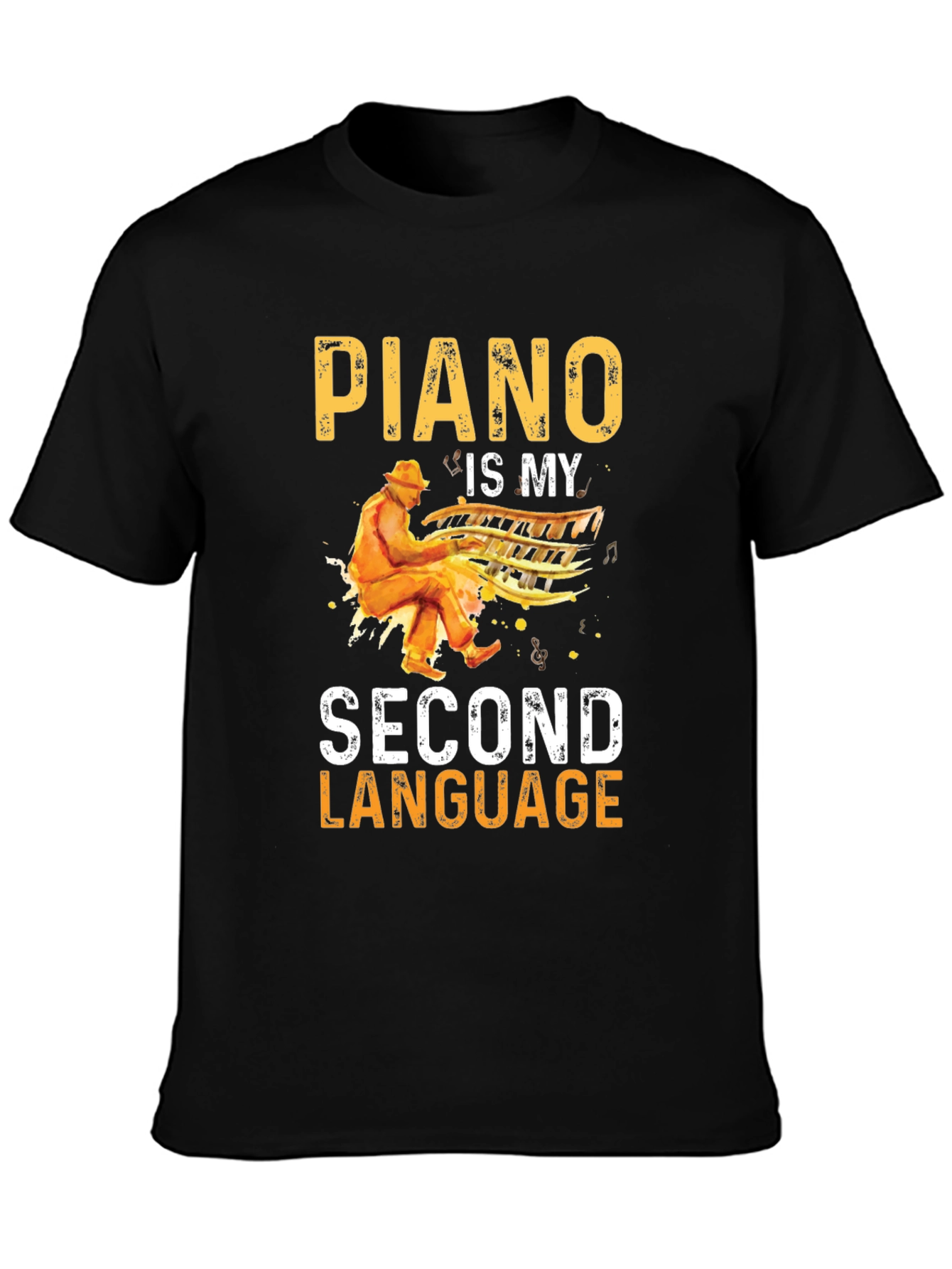Piano Is My Second Language T-Shirt