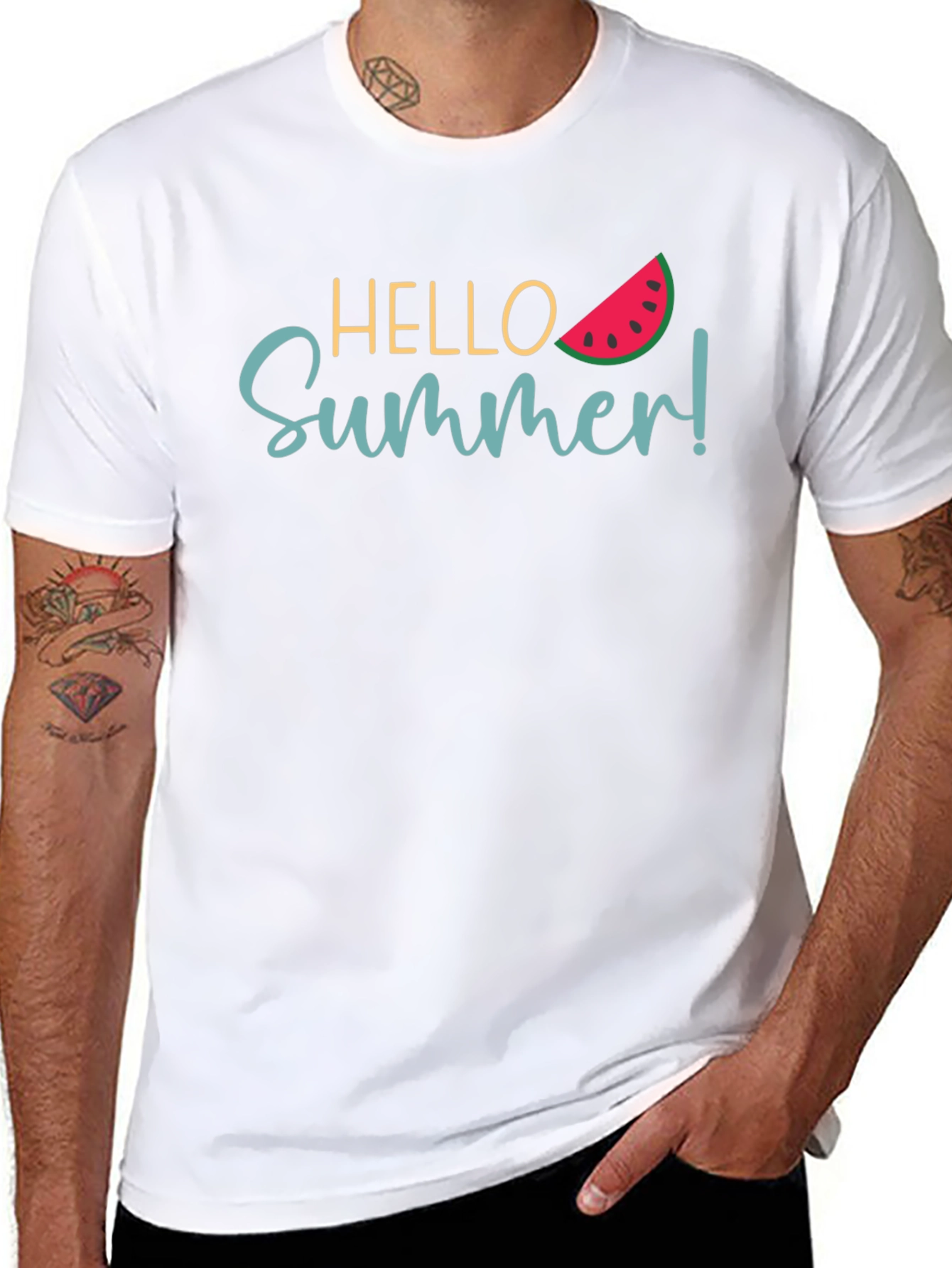 Hello Summer Graphic T-Shirt