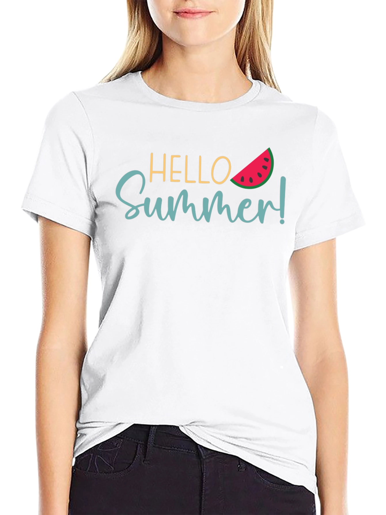 Hello Summer Graphic T-Shirt
