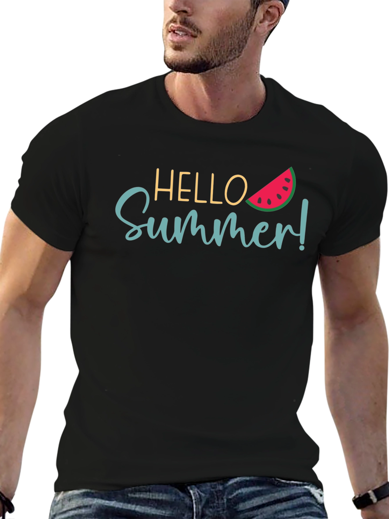 Hello Summer Graphic T-Shirt