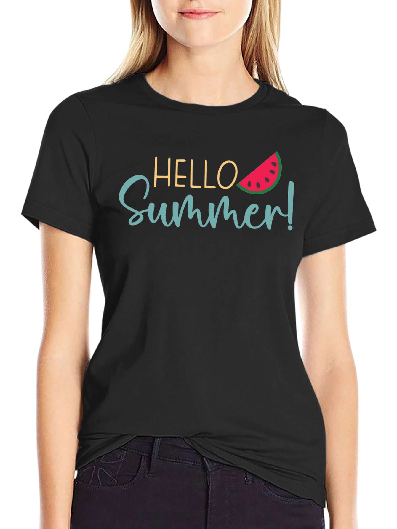 Hello Summer Graphic T-Shirt