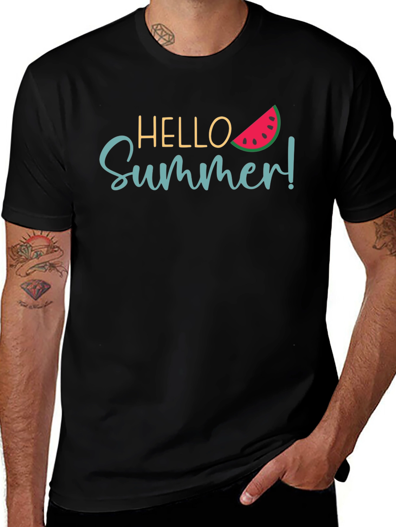 Hello Summer Graphic T-Shirt