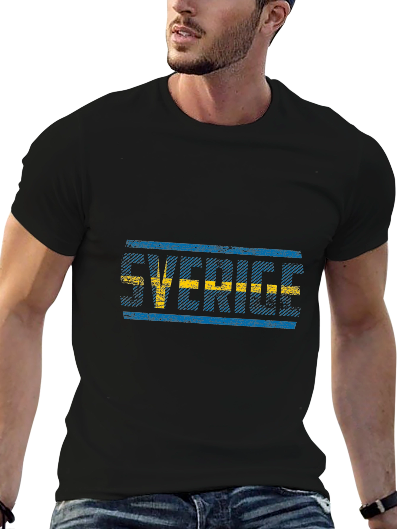 Sweden Flag Graphic T-Shirt