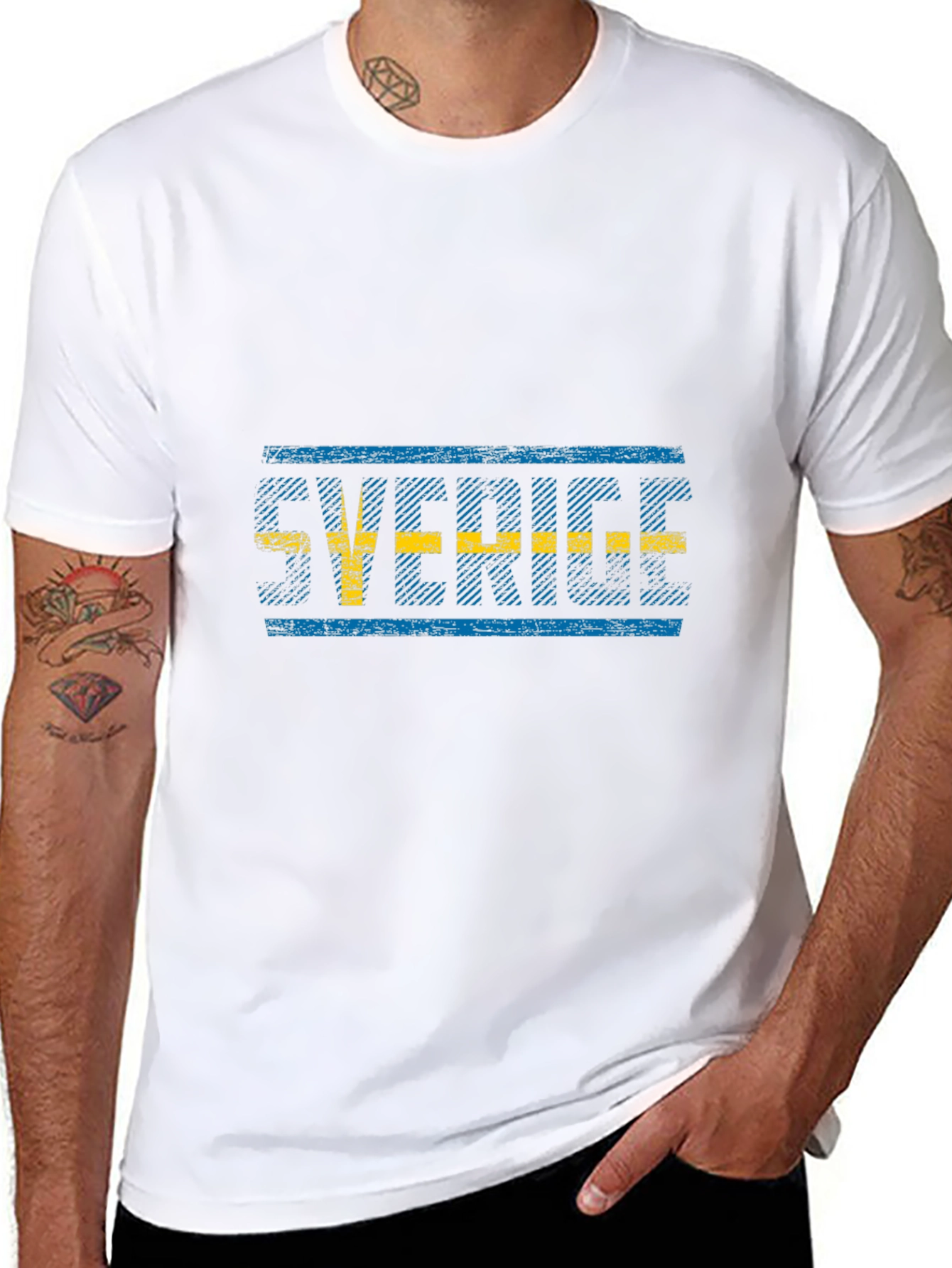 Sweden Flag Graphic T-Shirt