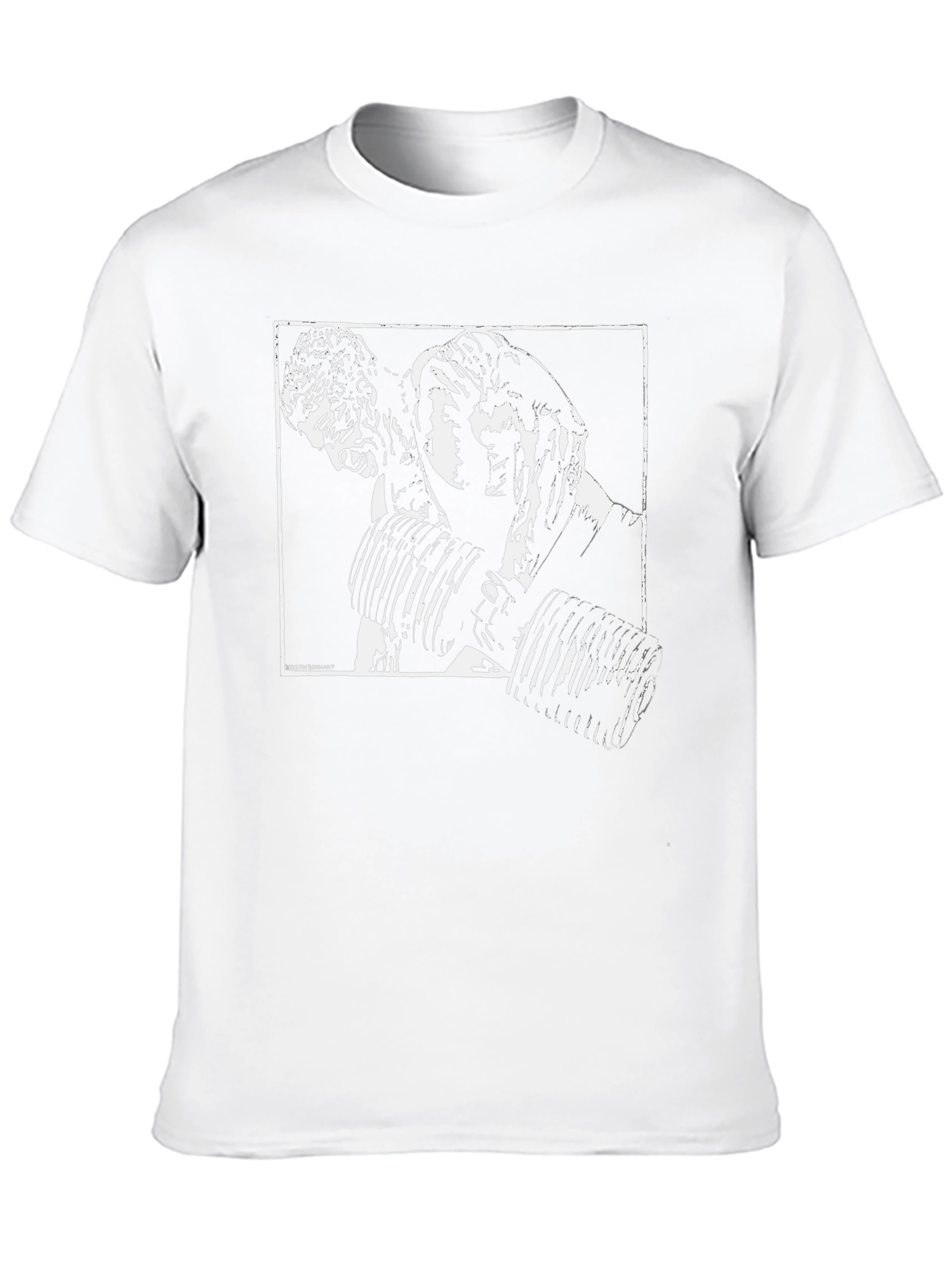 Weightlifting Graphic T-Shirt - Black