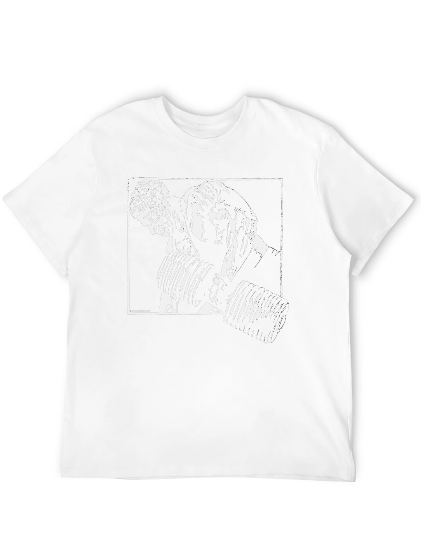 Weightlifting Graphic T-Shirt - Black