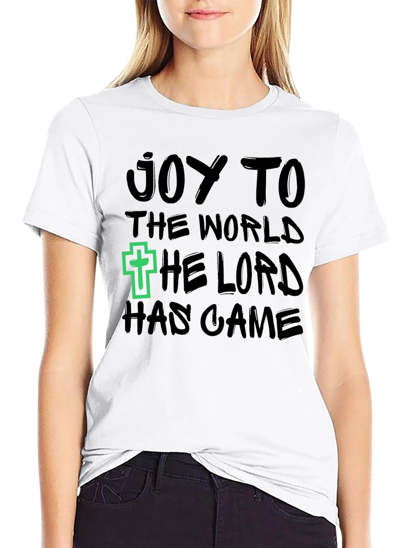 Joy to The World T-Shirt Holiday Tee